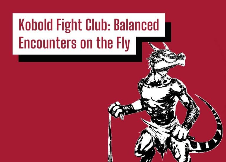 Kobold Fight Club: Balanced Encounters on the Fly