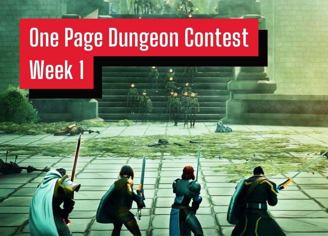 One Page Dungeon Contest Week