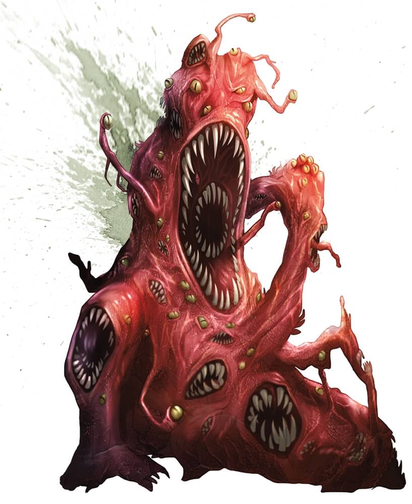 5e Gibbering Mouther Art