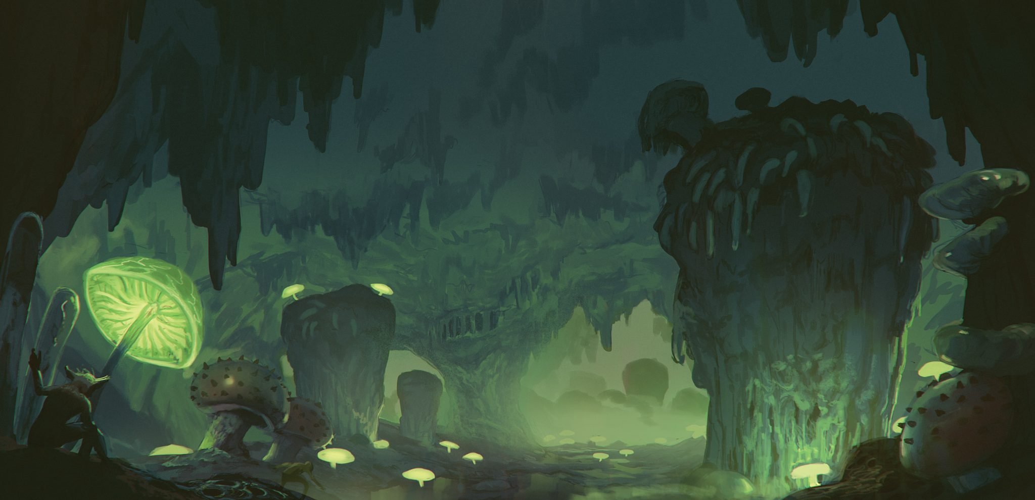 A typical cave goblin environment.