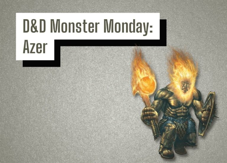 D&D Monster Monday: Azer