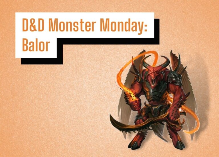 D&D Monster Monday: Balor