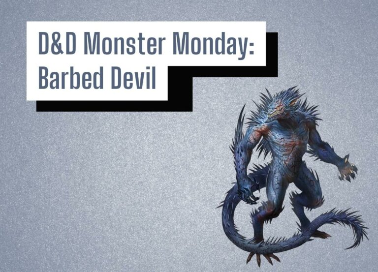 D&D Monster Monday: Barbed Devil