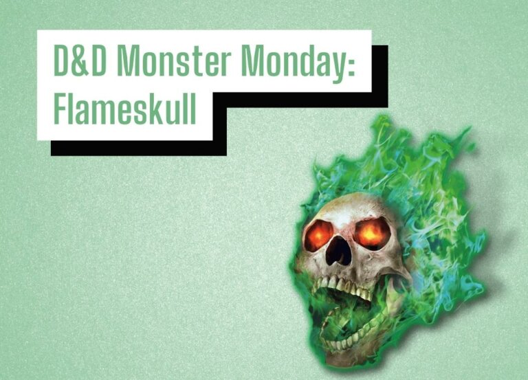 D&D Monster Monday: Flameskull