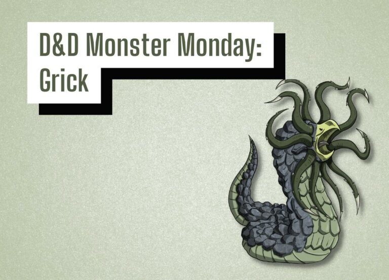 D&D Monster Monday: Grick