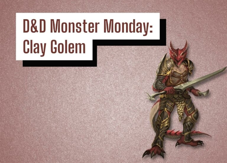 D&D Monster Monday: Half-Red Dragon Veteran