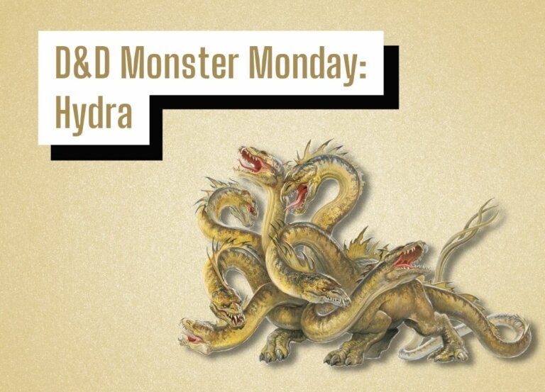 D&D Monster Monday: Hydra