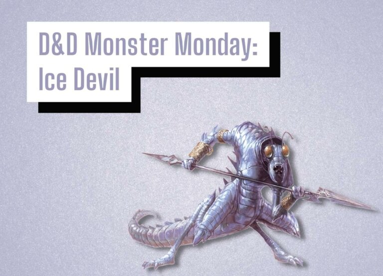 D&D Monster Monday: Ice Devil