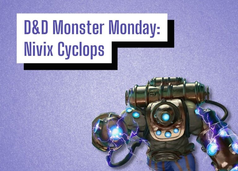 D&D Monster Monday: Nivix Cyclops