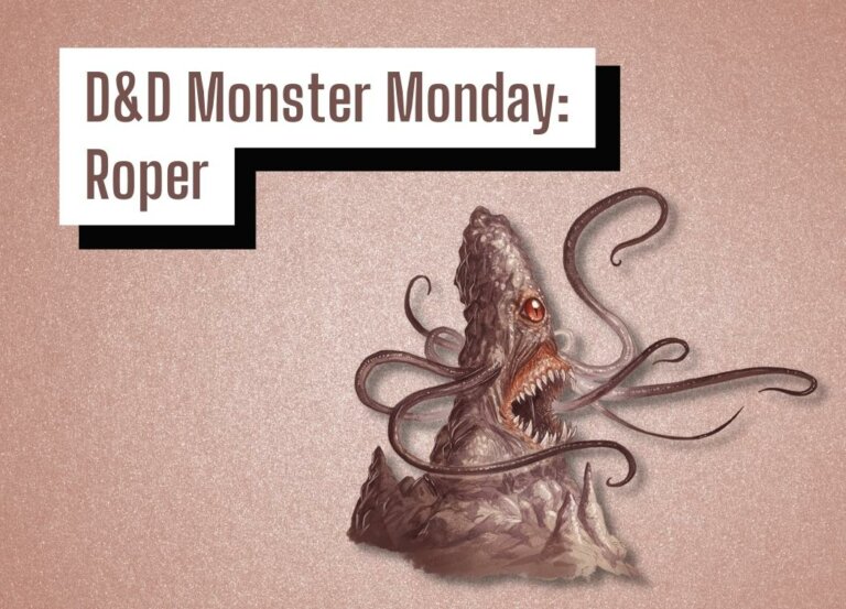 D&D Monster Monday: Roper