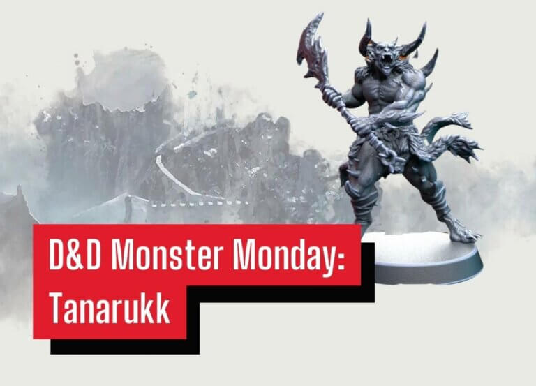 D&D Monster Monday: Tanarukk