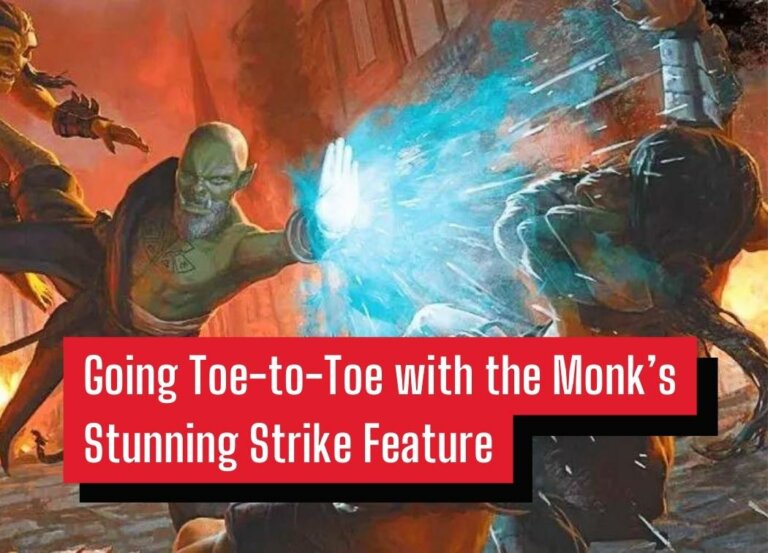 Stunning Strike D&D 5e Going Toe 2 Toe with This Monk Feature