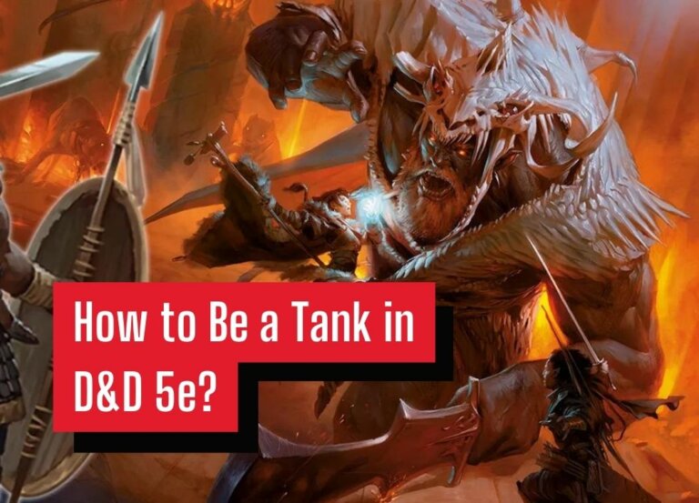 How to Be a Tank in D&D 5e?