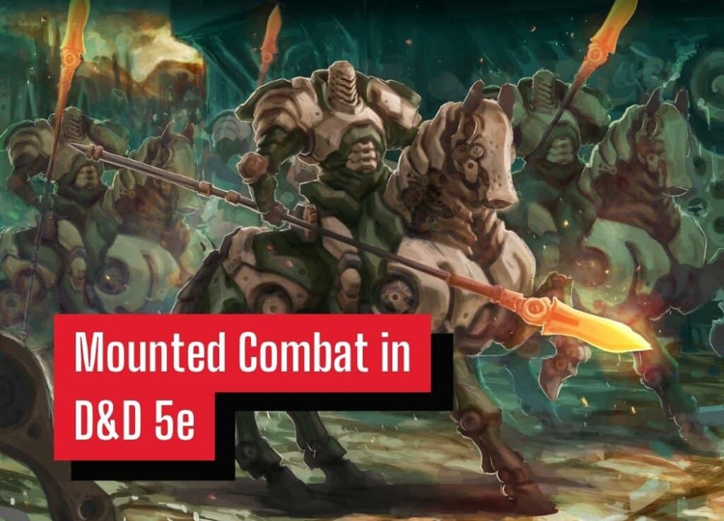 Mounted Combat in D&D 5e DungeonSolvers