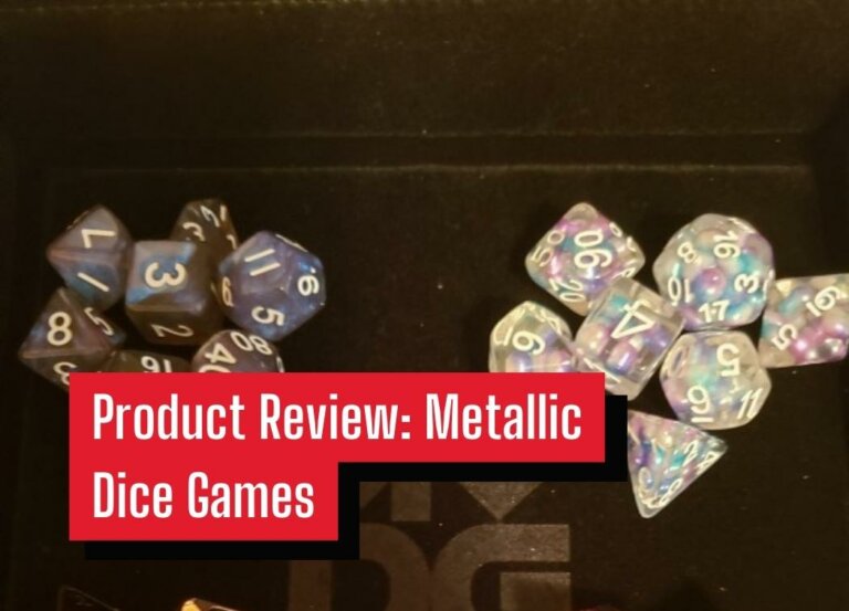 Product Review: Metallic Dice Games (Now FanRoll Dice)