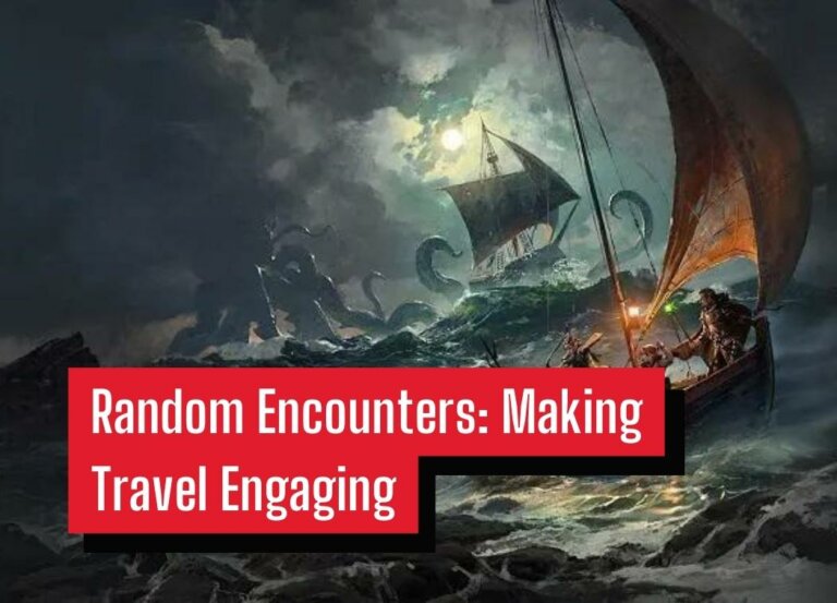 Random Encounters: Making Travel Engaging