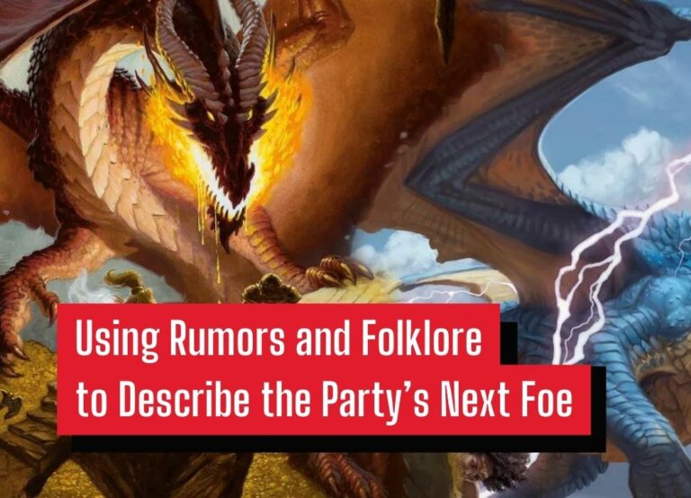 Using Rumors and Folklore to Describe the Party’s Next Foe