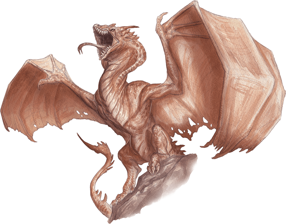a pink wyvern stretching its wings and roaring