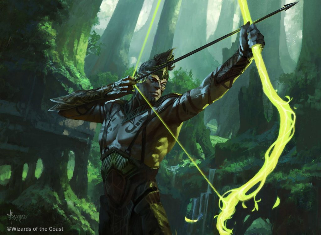 archer art from magic the gathering