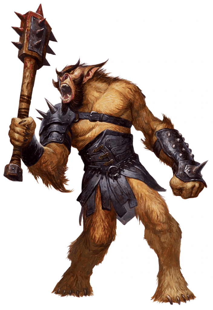 bugbear from the 5e monster manual