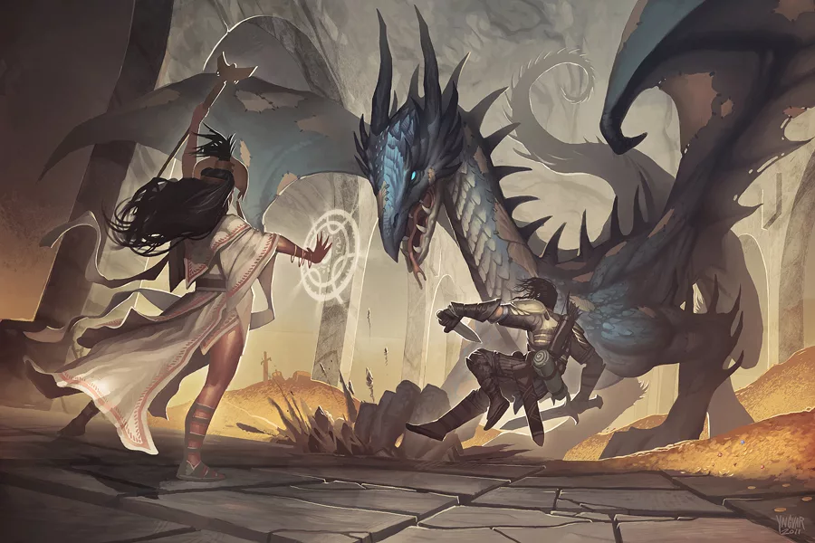 dragon boss fight D&D 5e