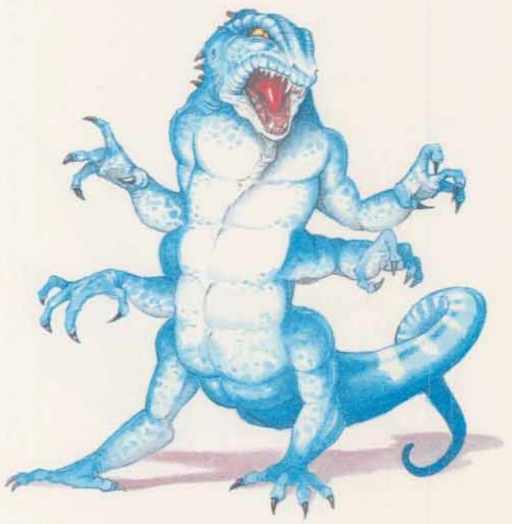 frost salamander from 2e looks like it has like 12 abs and is walking like a bipedal creature