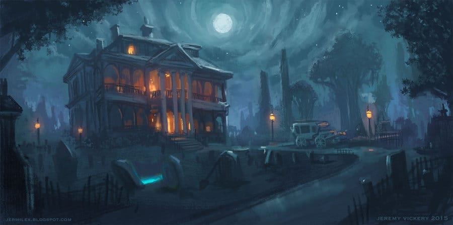 haunted mansion murder mystery dnd 5e