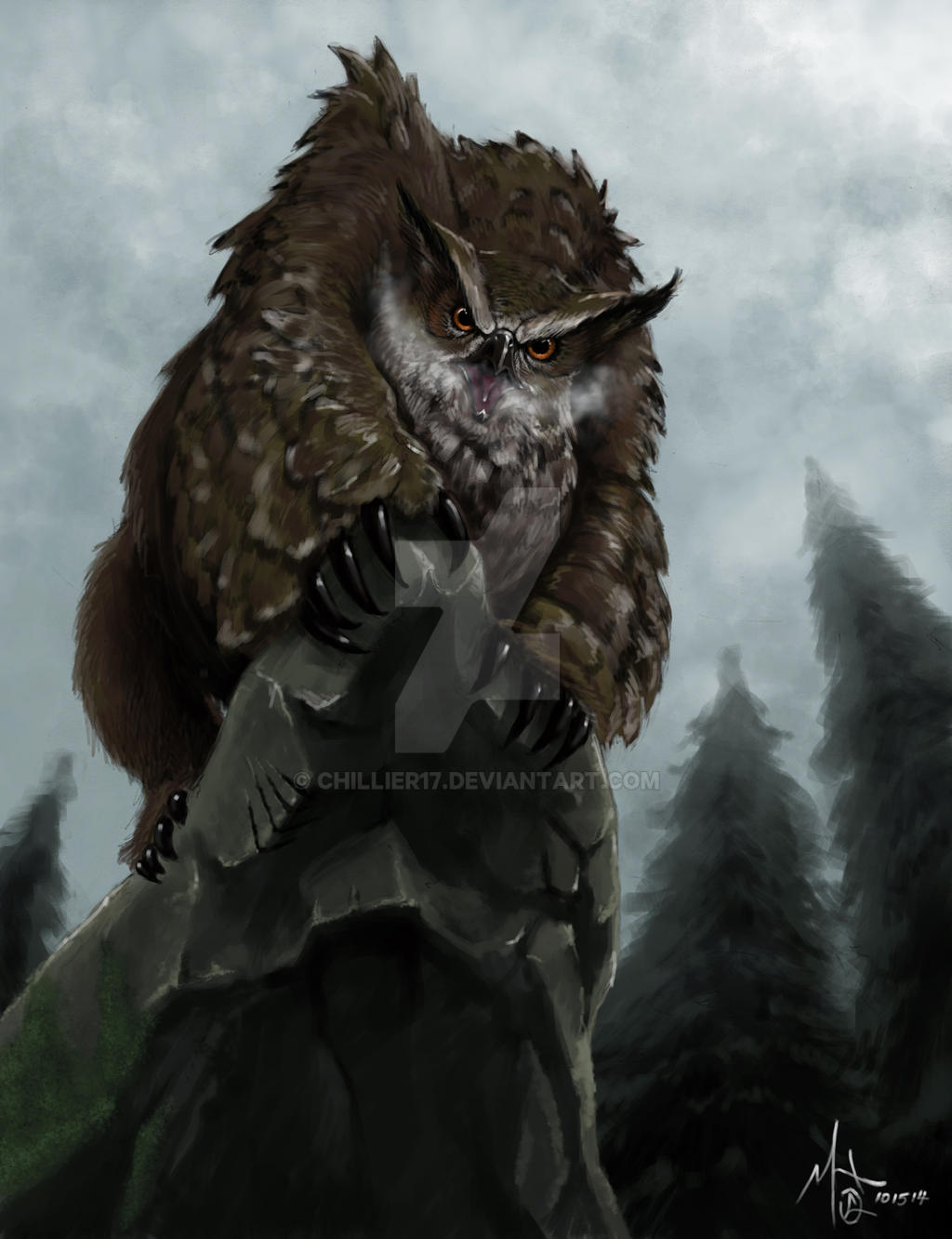 owlbear beastmaster's daughter DnD