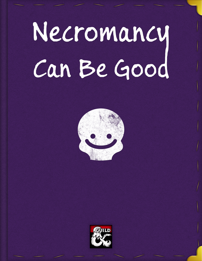 the cover artwork for necromancy can be good