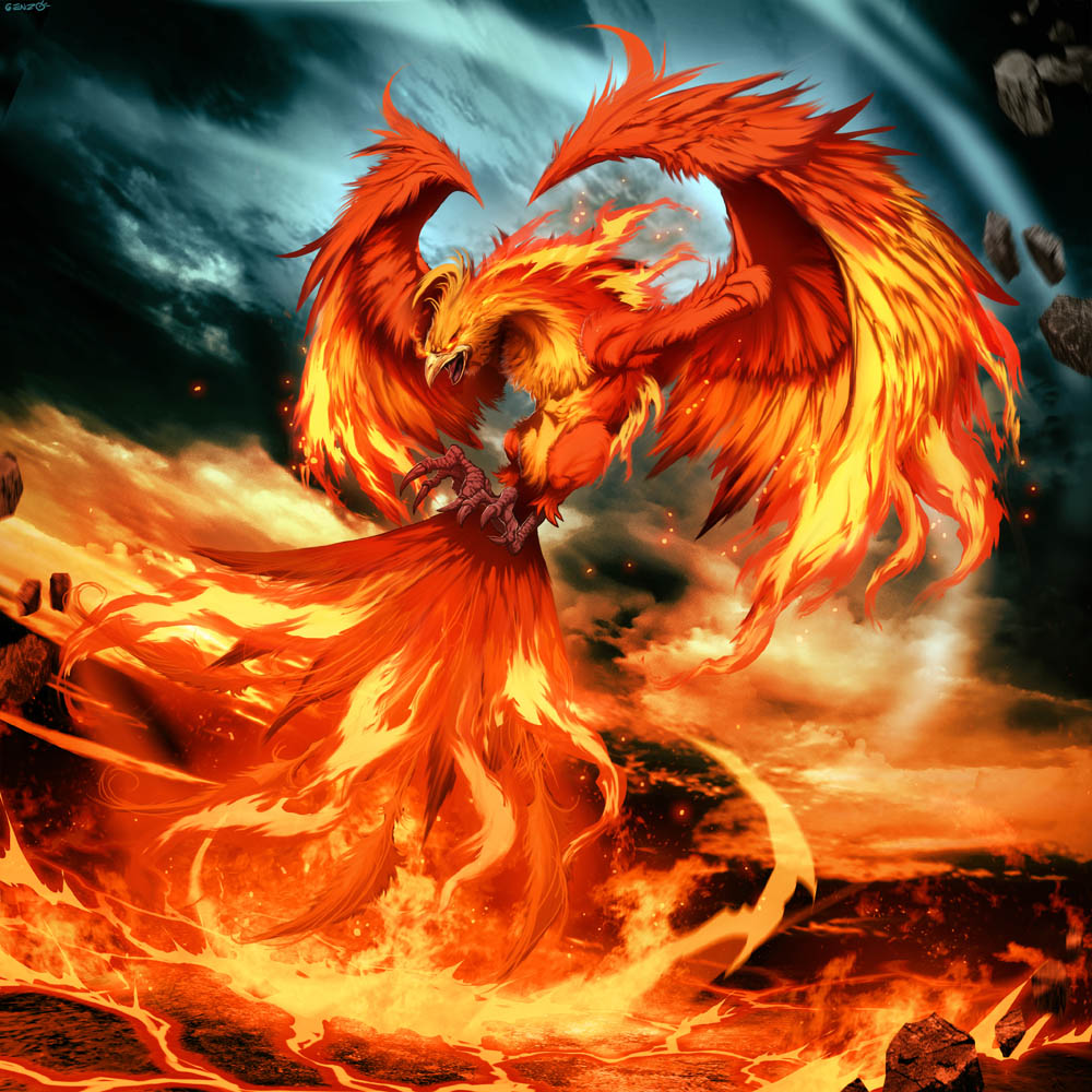 world on fire phoenix art