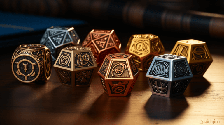 Metal DnD Dice For 2023