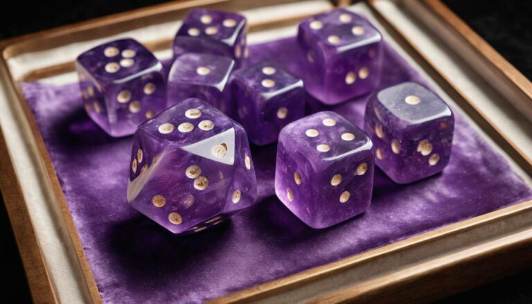 Where to Buy Amethyst Dice for Tabletop Role-Playing Games