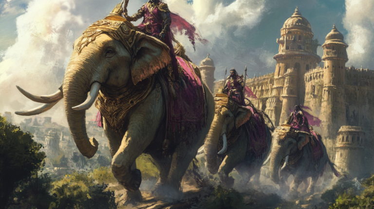 The Majestic Elephants